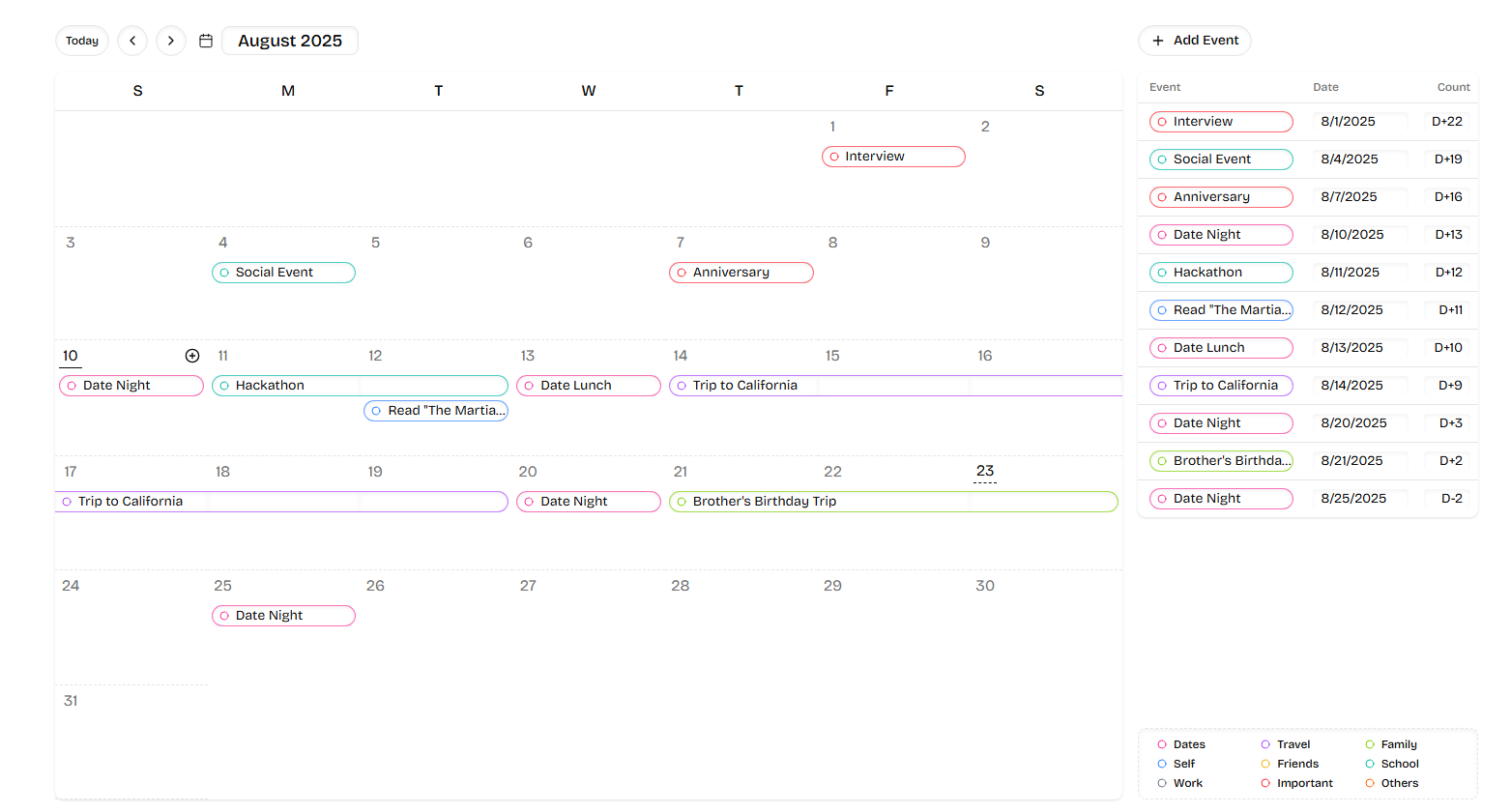 Calendar